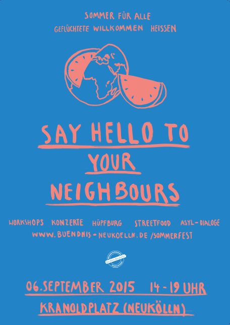 Say hello to your neighbours