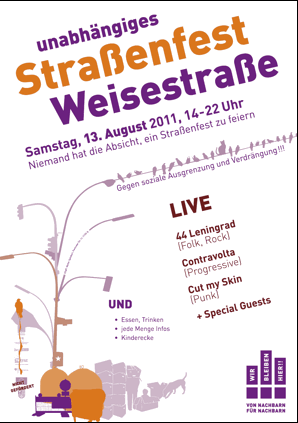Strassenfest Weisestrasse 2011